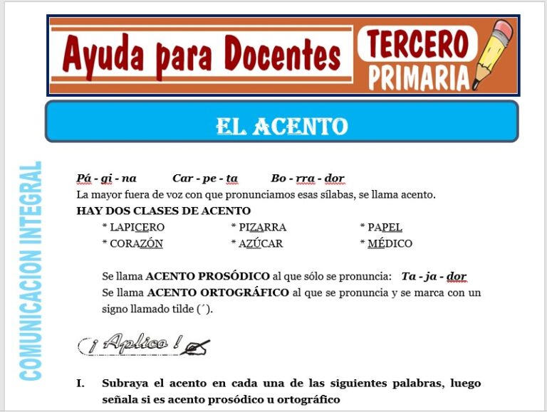 Comunicación Integral para Tercero de Primaria – Ayuda para Docentes
