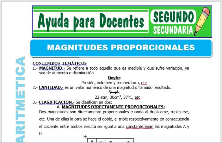Aritmética para Segundo de Secundaria – Ayuda para Docentes