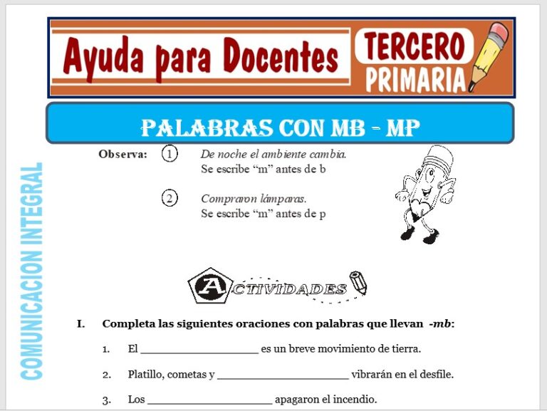 Comunicación Integral para Tercero de Primaria – Ayuda para Docentes