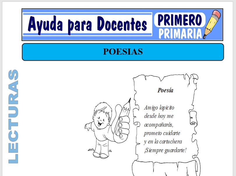 Hojas De Trabajo De Rimas De Primer Grado