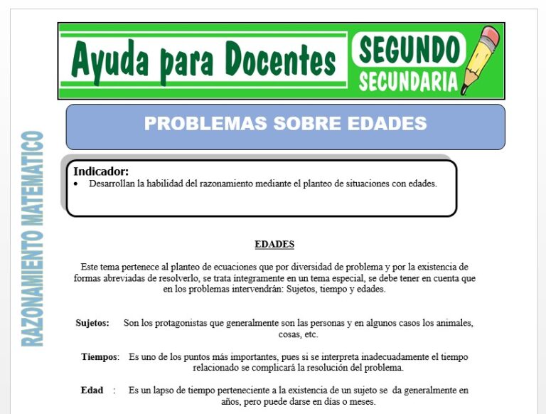 Razonamiento Matemático para Segundo de Secundaria – Ayuda para Docentes