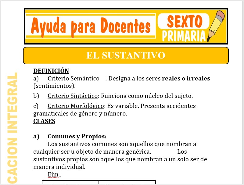 Actividades de la Comunicación para Sexto de Primaria – Ayuda para Docentes