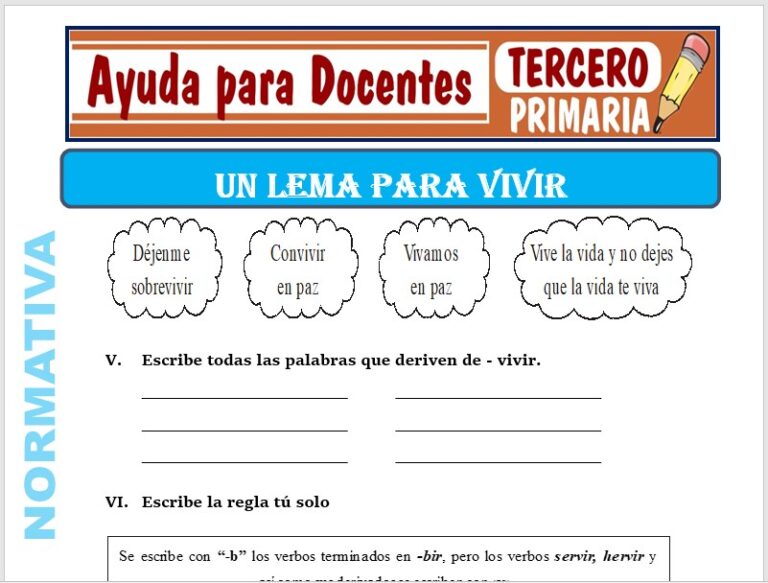 Normativa para Tercero de Primaria – Ayuda para Docentes